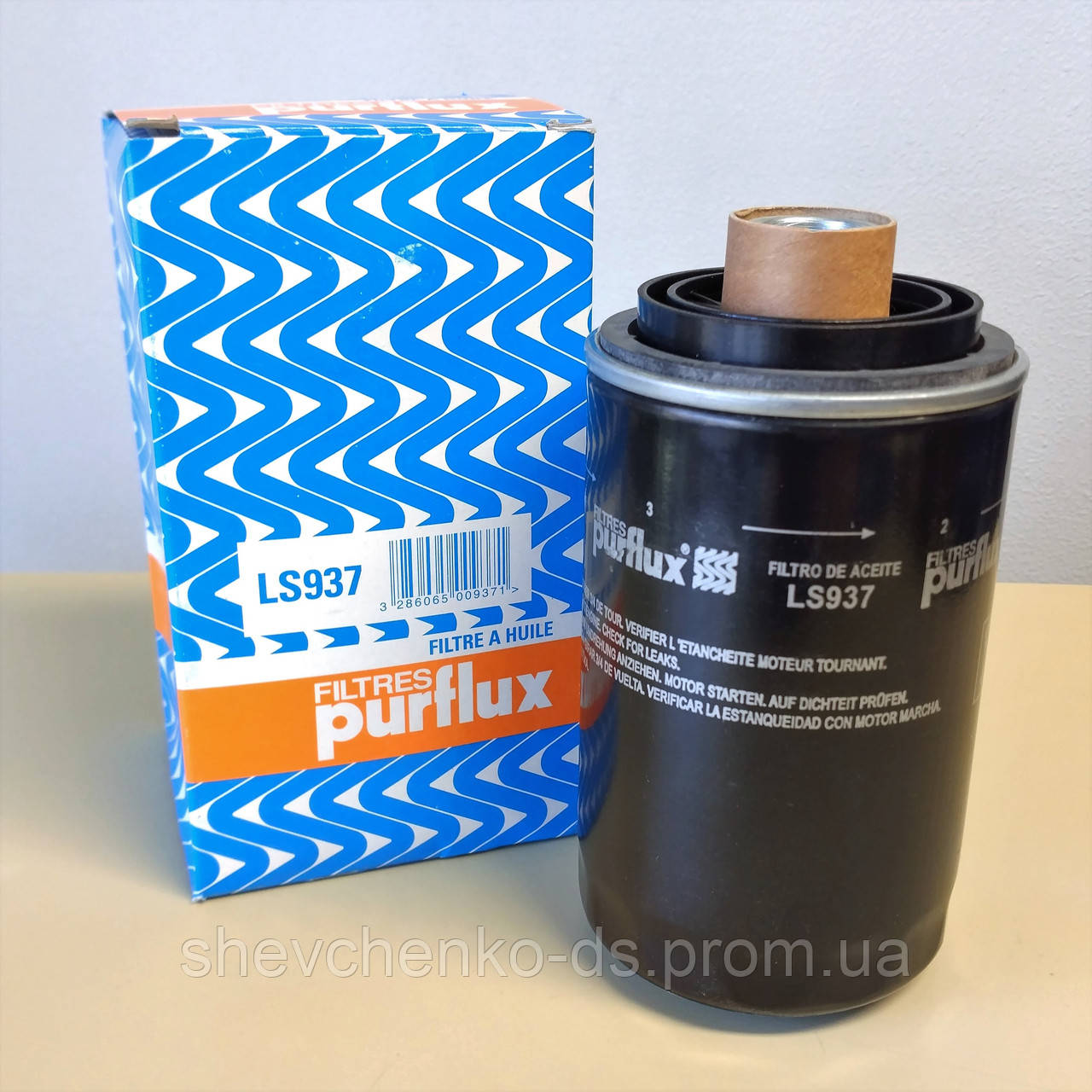 Масляный фильтр Purflux LS937 - фото 1 - id-p686645129