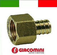 Прямой фитинг с внутренней резьбой Giacogest 1/2"x1/2"F