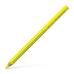 Маркер-олівець текстовиділювач Faber-Castell Jumbo Grip Neon, колір жовтий, 114807