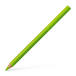 Маркер-олівець текстовиділювач Faber-Castell Jumbo Grip Neon, колір зелений, 114863