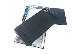 Чорний карбоновий чохол бампер для Xiaomi redmi Note 5A