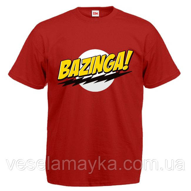 Футболка "Bazinga" (Шелдон Купер), фото 1
