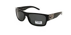 Чорні чоловічі сонячні окуляри Matrix Polaroid