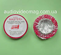 Ізоляційна стрічка ПВХ, довжина 17 метрів, ширина 17 мм, колір - червоний