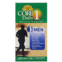Country Life, Core Daily, Мультивитамины для мужчин, 60 таблеток
