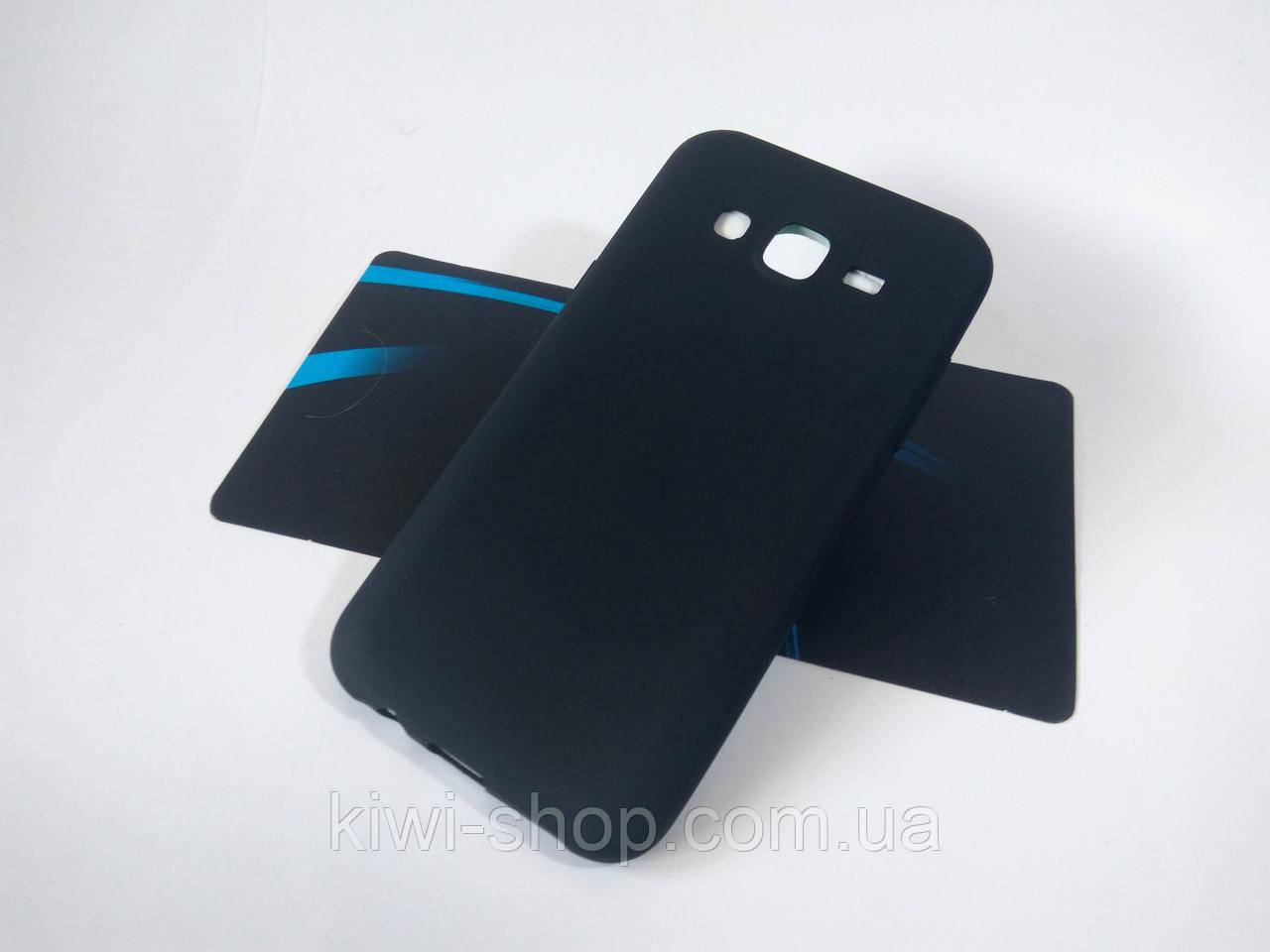 Чохол для Samsung Galaxy J5 (2015) J500H чорний матовий TPU
