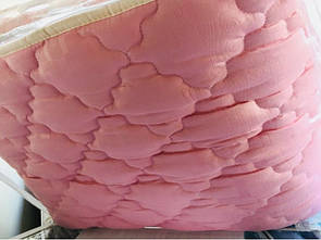 Полуторна ковдра з овечої вовни Лері Макс рожевого кольору