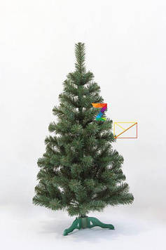 Штучна ялинка ПВХ 1,5м (150 см)