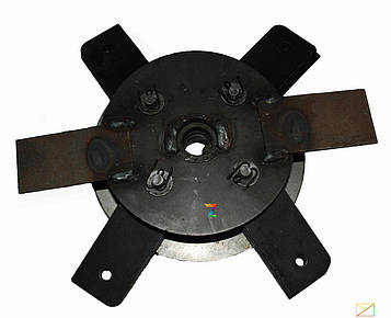 Ротор в зборі з бичами на крупорушку 'Эликор-1' виконання 3.