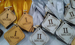 Медаль спортивна, медаль зі стрічкою спортивна, медалі для спортивних змагань