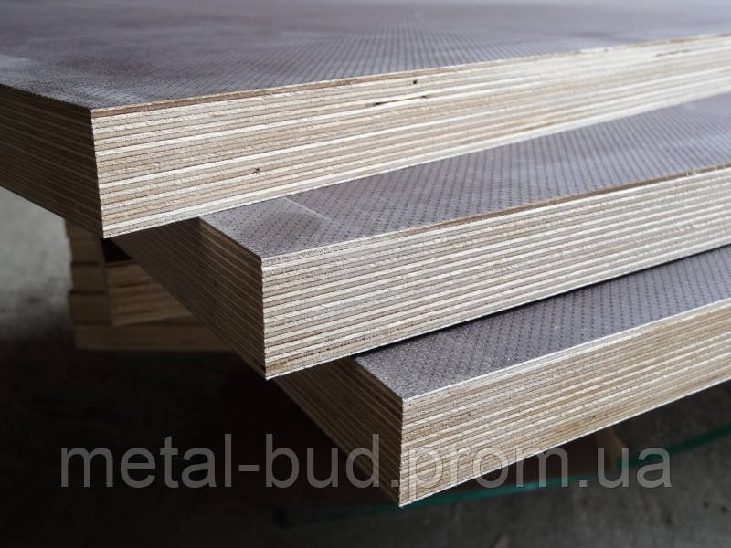 Фанера транспортная ламинированная 9х1250х2500 F/W Латвия гладкая/сетка ...