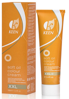 Крем-олія для волосся Keen Soft Oil Colour Cream 7.45 натуральний мідно-червоний блондин 100 мл