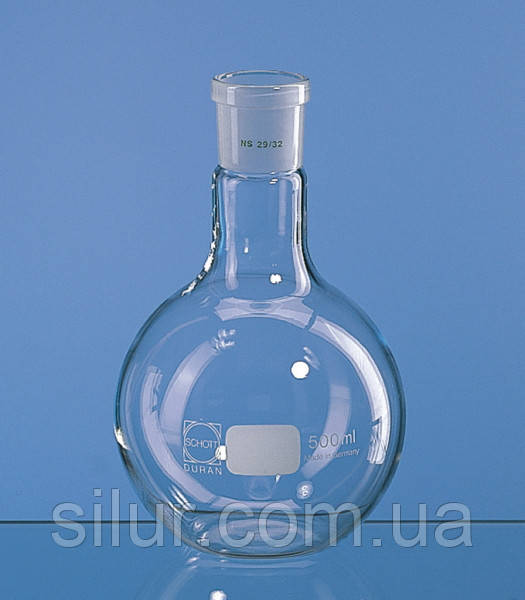 Колба плоскодонна 500 мл (П-1-500-29/32), фото 1