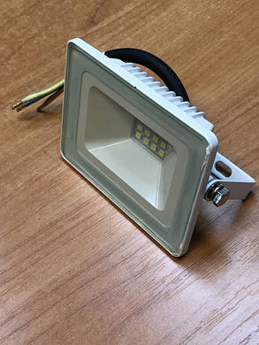 Світлодіодний прожектор PREMIUM Slim SMD SL-4102 10W 6000K IP65 білий Код.59233, фото 3