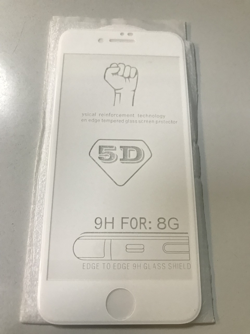 Захисне скло 5D Iphone 8