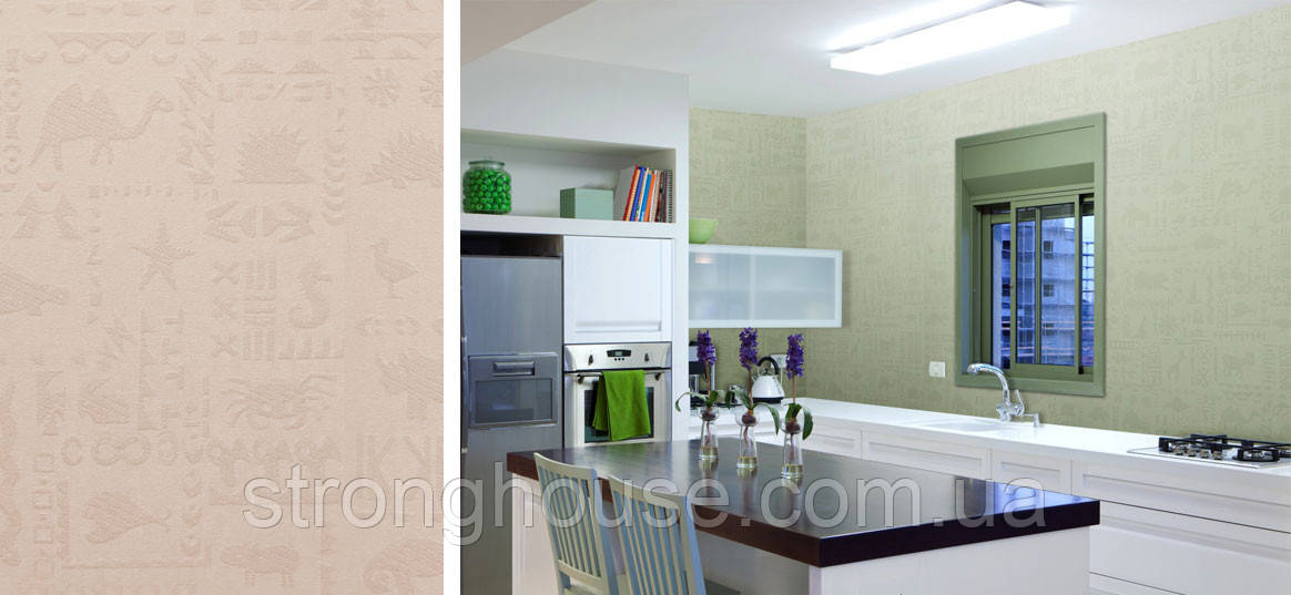 Склотканинні шпалери склошпалери Етніка "Wellton Decor" (Велтон Декор) WD840