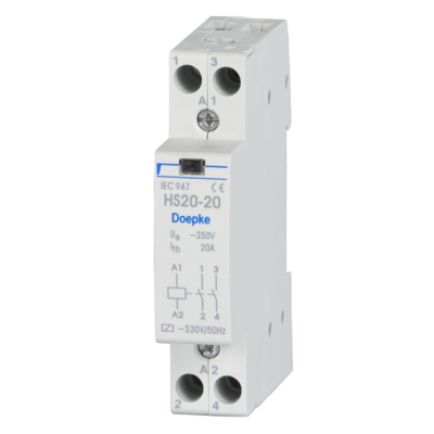 Контактор модульний Doepke HS 20-10 (220 В) 1 мод., 20 А, контакти: 1 NO, dp09980442