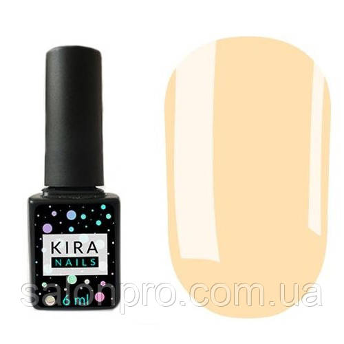 Гель-лак Kira Nails №002 (френчевий помаранчевий, емаль), 6 мл