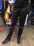 Штани ADIDAS еластик завужені чорні, фото 2