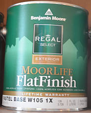 Фасадна фарба Regal® Select MoorLife Flat Finish, Benjamin Moore, 0,946 л, фото 2