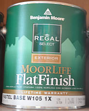 Фасадна фарба Regal® Select MoorLife Flat Finish, Benjamin Moore, 3,78 л, фото 2
