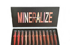 Рідка помада Mac Mineralize Gass Brillant Lipstick 12 штук в наборі, фото 2