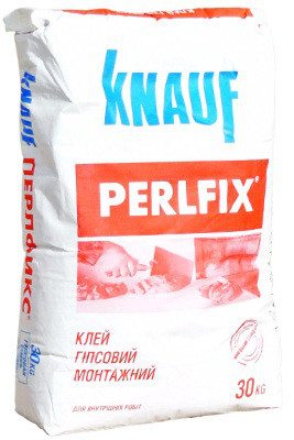 Клей для гіпсокартону Perlfix KNAUF 25 кг