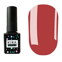 Гель-лак Kira Nails №069 (винно-пурпурный, эмаль), 6 мл