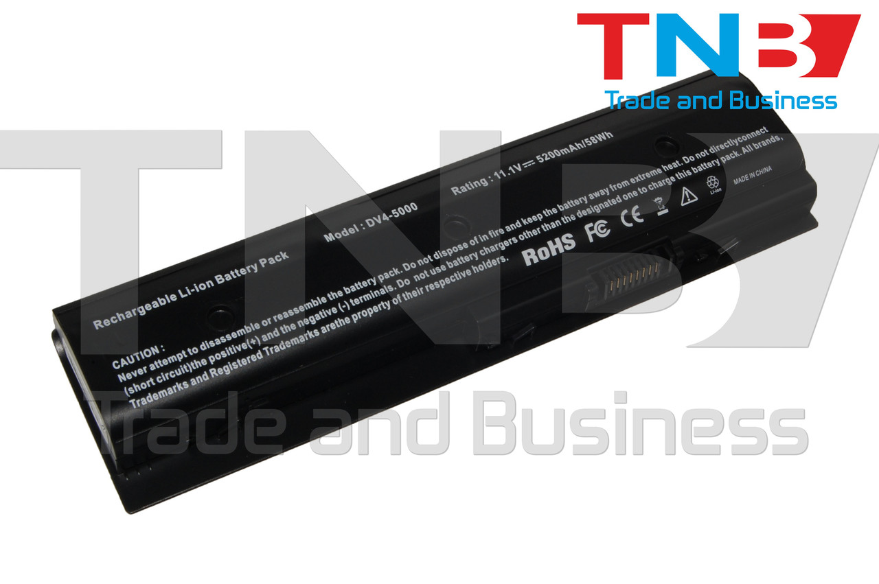 Батарея HP DV6-7200EO DV6-7202TX DV6-7260HE DV6-7350EW DV7-7210SP DV7-7254ER 11.1V 5200mAh