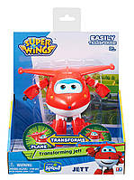 Super Wings Transforming Jett Супер крылья Джетт 12см