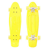 Скейт Profi Penny Board MS0848-1 Желтый