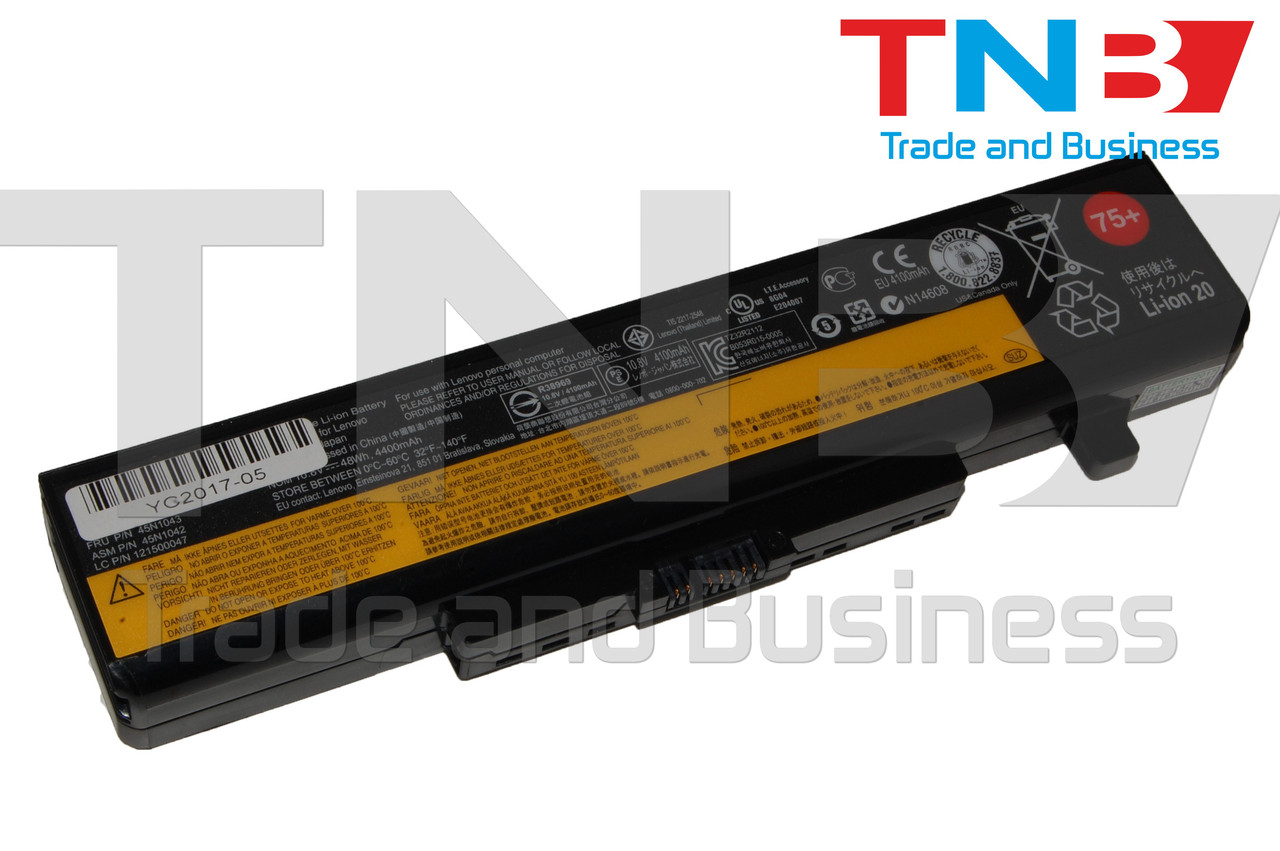 Батарея LENOVO G580 Y580 Z580 10.8V 4400mAh ОРИГІНАЛ