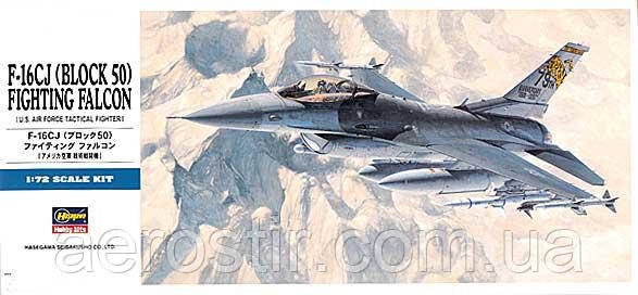 F-16CJ Block 50 1/72 Hasegawa D18, фото 1
