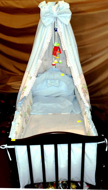 Комплект для ліжечка для малюків До14-1 - фото 1 - id-p687085018