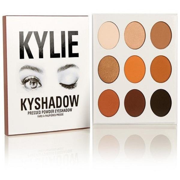 Тіні KYLIE KYSHADOW pressed powder eyeshadow the bronze palette 9 кольорів