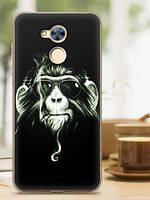 Бампер оригінальний чохол з зображенням для Huawei Honor 6c Pro Мавпа
