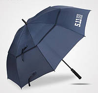 Зонт 5.11 двухкупольный-полуавтомат, трость