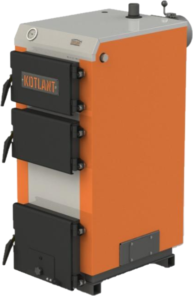 Універсальні твердопаливні котли опалення тривалого горіння Kotlant (Котлант) КГ 16