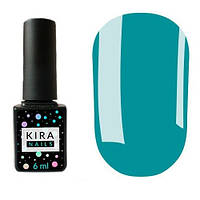 Гель-лак Kira Nails №082 (голубой, эмаль), 6 мл