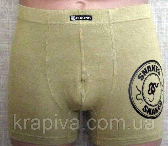 Боксерки чоловічі шорти стрейч бамбук M, L, XL, XXL ПОЛЬЩА, фото 1