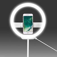 Кільцеве світло для смартфона Yongnuo YN-128 (White) (YN128) (3200-5500K)