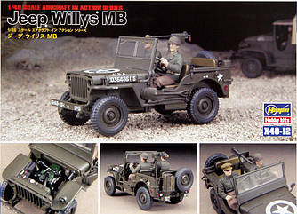 JEEP WILLYS MB 1/48 HASEGAWA 36012