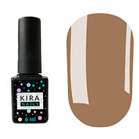 Гель-лак Kira Nails №119 (сливово-коричневый, эмаль), 6 мл