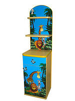 Етажерка Мадагаскар (блакитна)