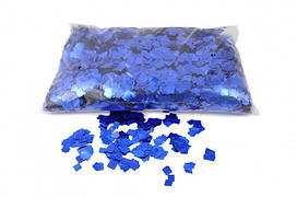 Конфеті квадратики синій. Вага: 50 г.