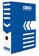 Бокс для архівації документів Buromax 80мм Синій (BM.3260-02)