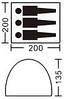 Намет туристичний тримісний Zelart (SY-007), фото 2