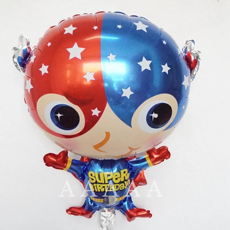 Фольгированный праздничный шар Капитан Америка 53 см.