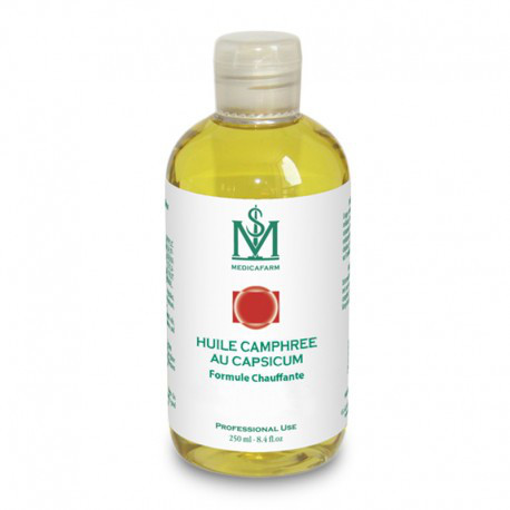 Масло масажне Камфора і Капсикум «Інтенсивний розігрів» 250 мл