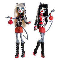 Набір Monster High М'яулодія та Пурсефона Meowlody and Purrsephone